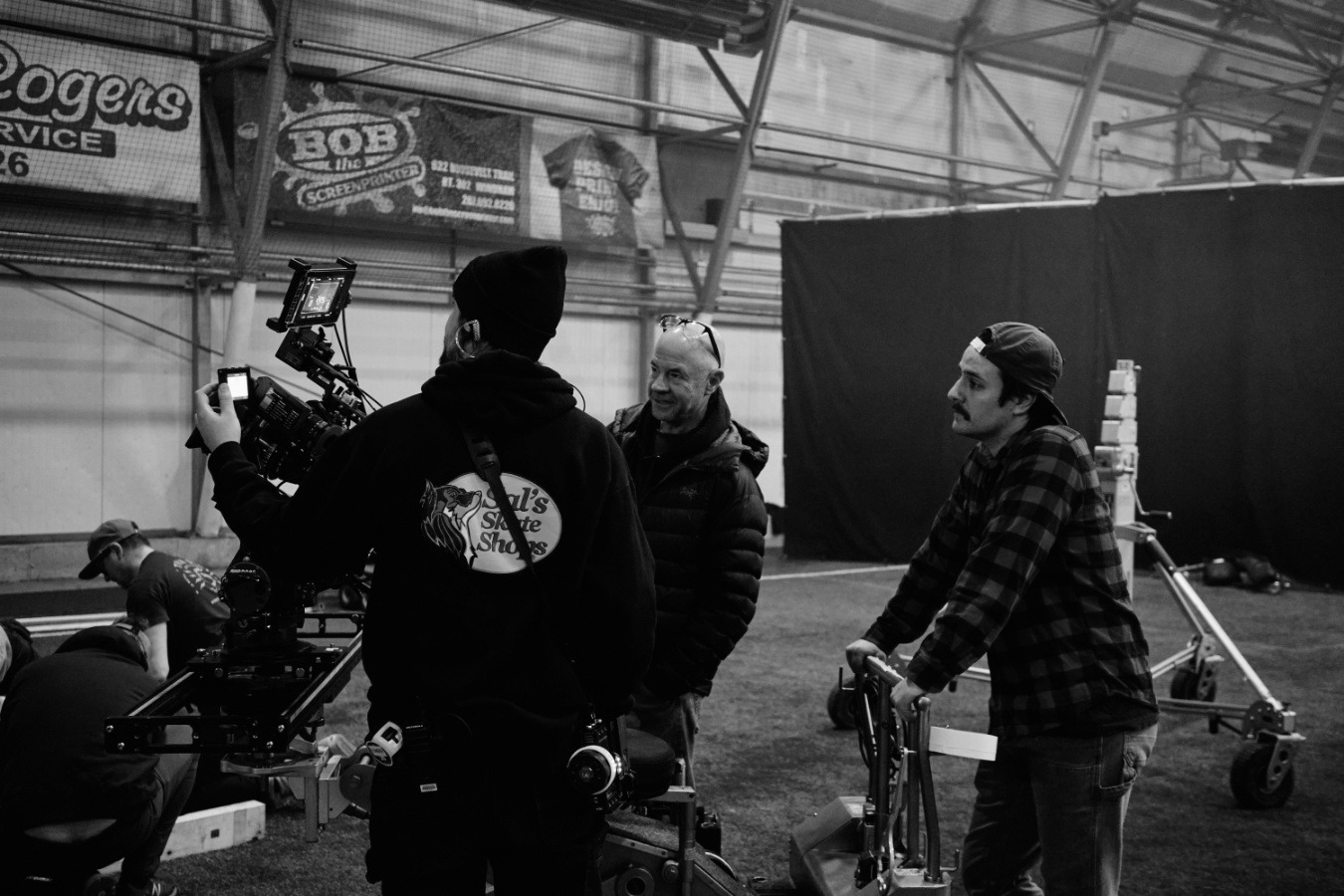 Behind the scenes - On set
